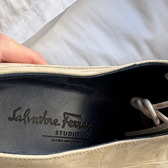 Salvatore Ferragamo MENS Leather Oxfords
